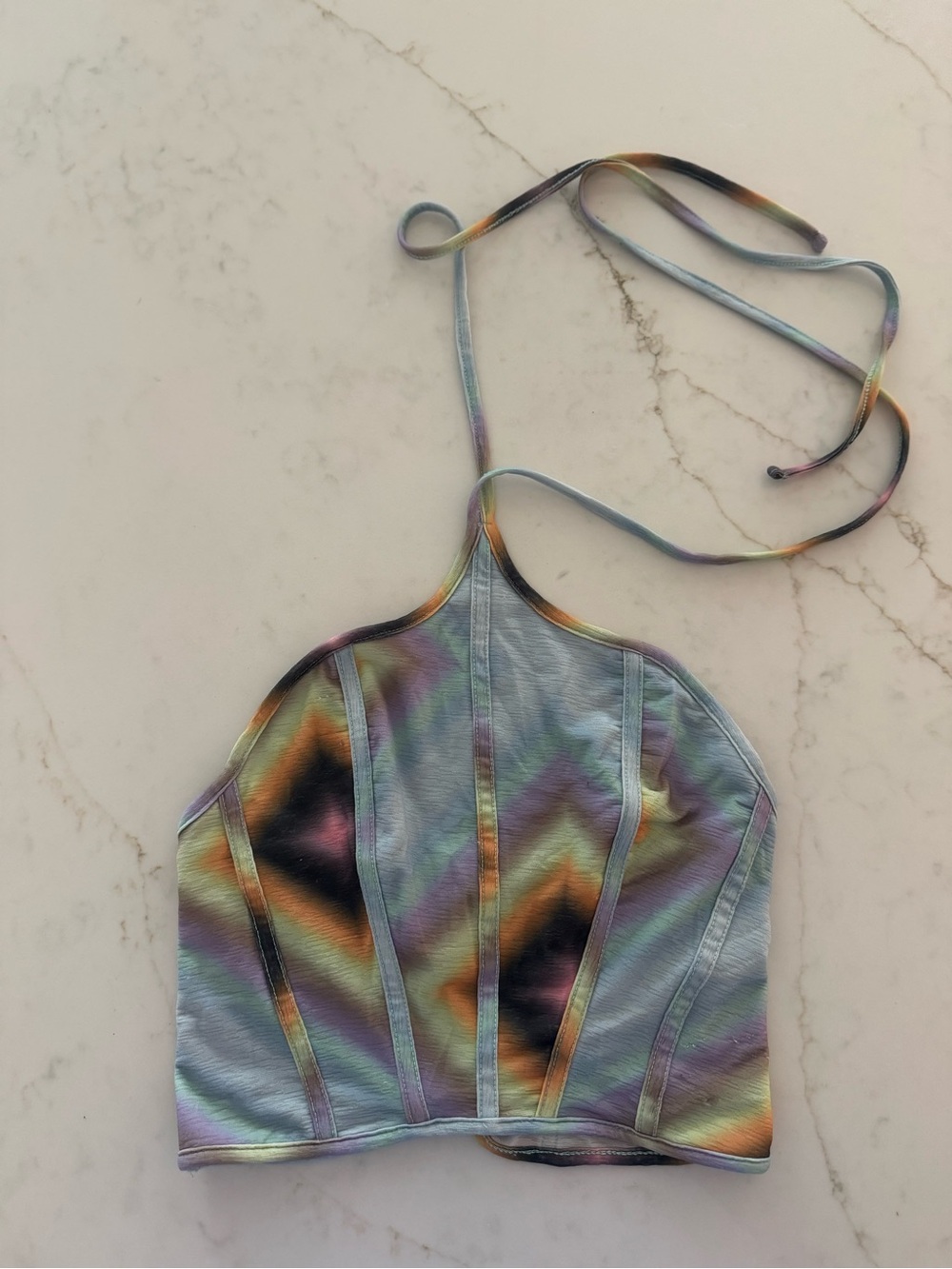 Urban Outfitters Rainbow Halter Top